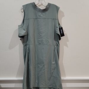 Eddie Bauer Elegant Sleeveless Green Dress